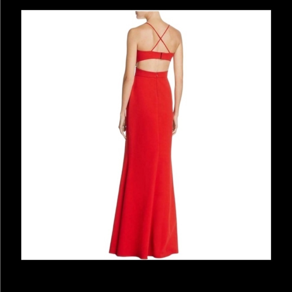 JILL JILL STUART Cutout Gown in Cardinal - Picture 7 of 7